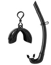 Soft Silicone Diving Snorkel Portable Foldable Easy-Breath Wet Scuba With Storage Case for Freediving Spearfishing Swimming