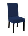 1PC Stretch Dining Chair Covers Polar Fleece Chairs Cover Seat Slipcovers Universal Dust Protector Cover for Hotel Party Banquet