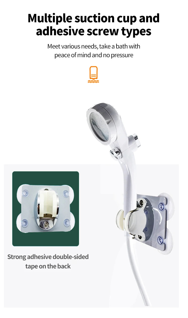 Portable Rechargeable Electric Camping Shower Pump with Temperature Display