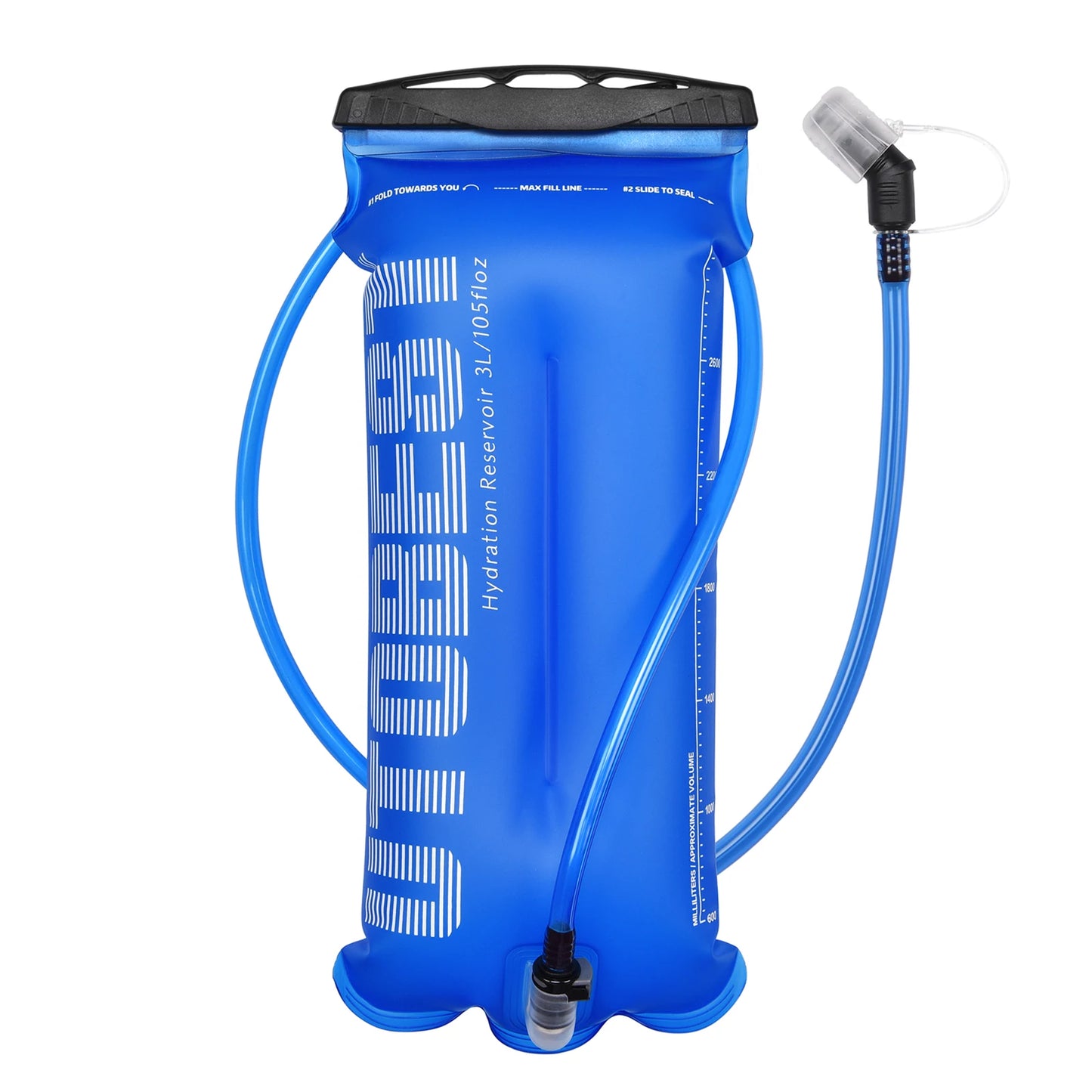 1.5L/2L/3L Water Bladder Hydration Pack Reserevoir TPU Water Bag for Camping Cycling Running Hiking