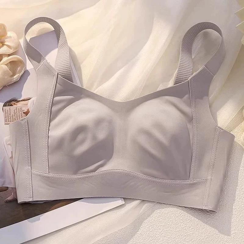 Womens Full Coverage Seamless Wireless Minimizer Bra