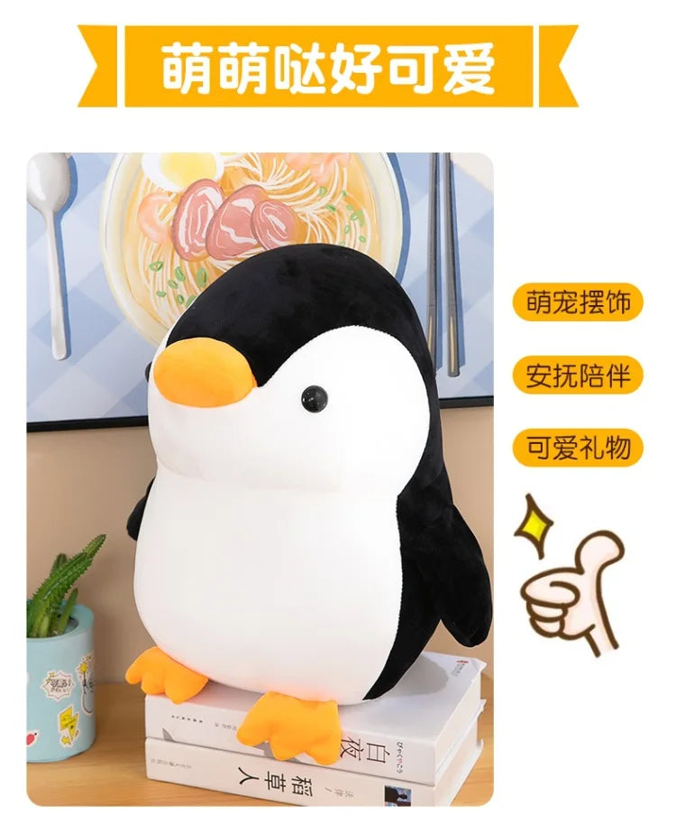 Kawaii Plush Penguin Stuffed Doll Cute Toy for Kids Girls Birthday Xmas Gift Soft Sleep Companion Cuddly Animal Plushie