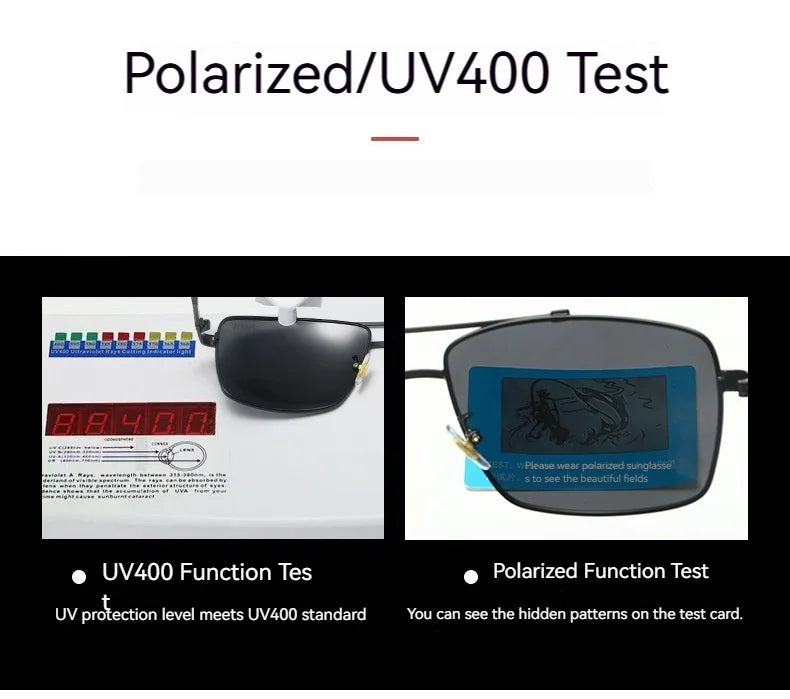 BWM Luxury Sunglasses Polarized Men UV Anti-Glare glasses