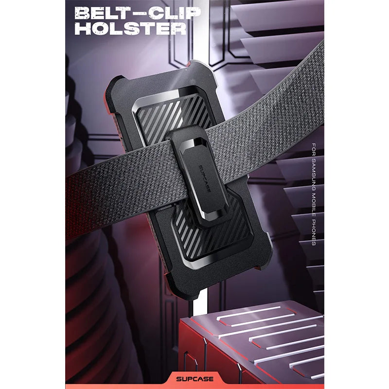 For Samsung Galaxy S22 Ultra Case 2022 UB Pro Full-Body Dual Layer Rugged Belt-Clip Case with Built-in Screen Protector
