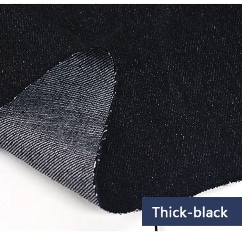Thick Denim Fabric for DIY, 100% Cotton, Jeans, Washing Cloth, Jacket, Shirts, Dress, Thin, Patchwork, Quilting, Sewing, Summer