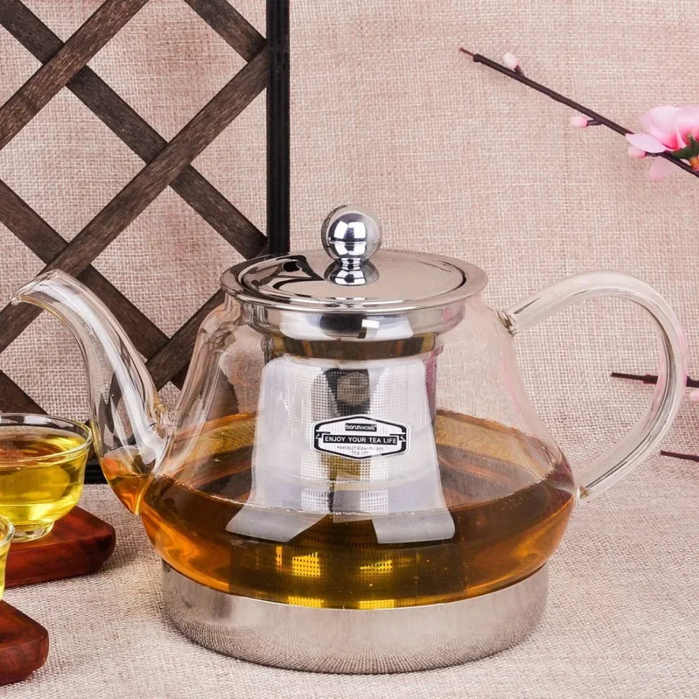 heat resistant glass teapot electromagnetic furnace multifunctional teapots Induction cooker kettle