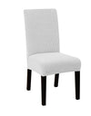 1PC Stretch Dining Chair Covers Polar Fleece Chairs Cover Seat Slipcovers Universal Dust Protector Cover for Hotel Party Banquet