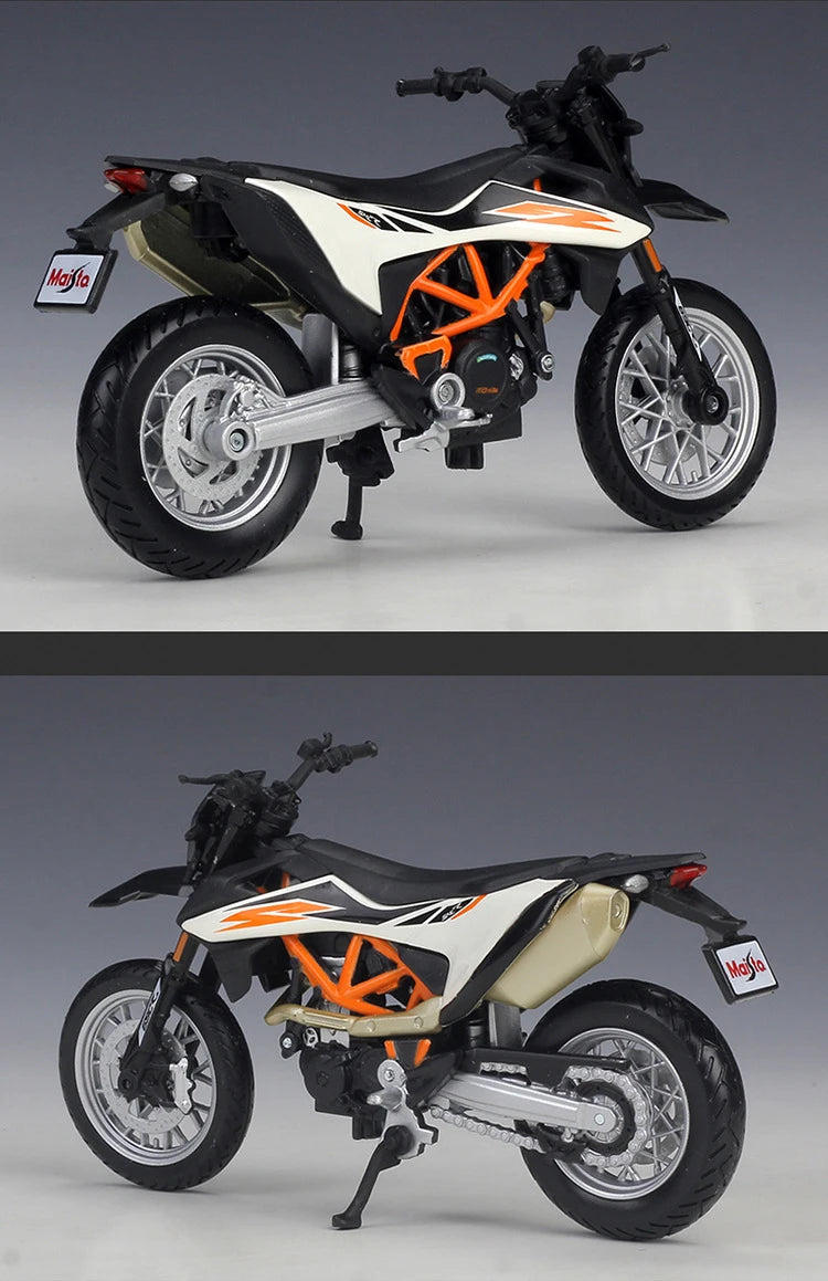 1 18 Scale KTM 690 SMC R Diecast Motorcycle Model