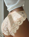Lace Briefs Woman Panties Floral Lace T-Back Underwear Lingerie