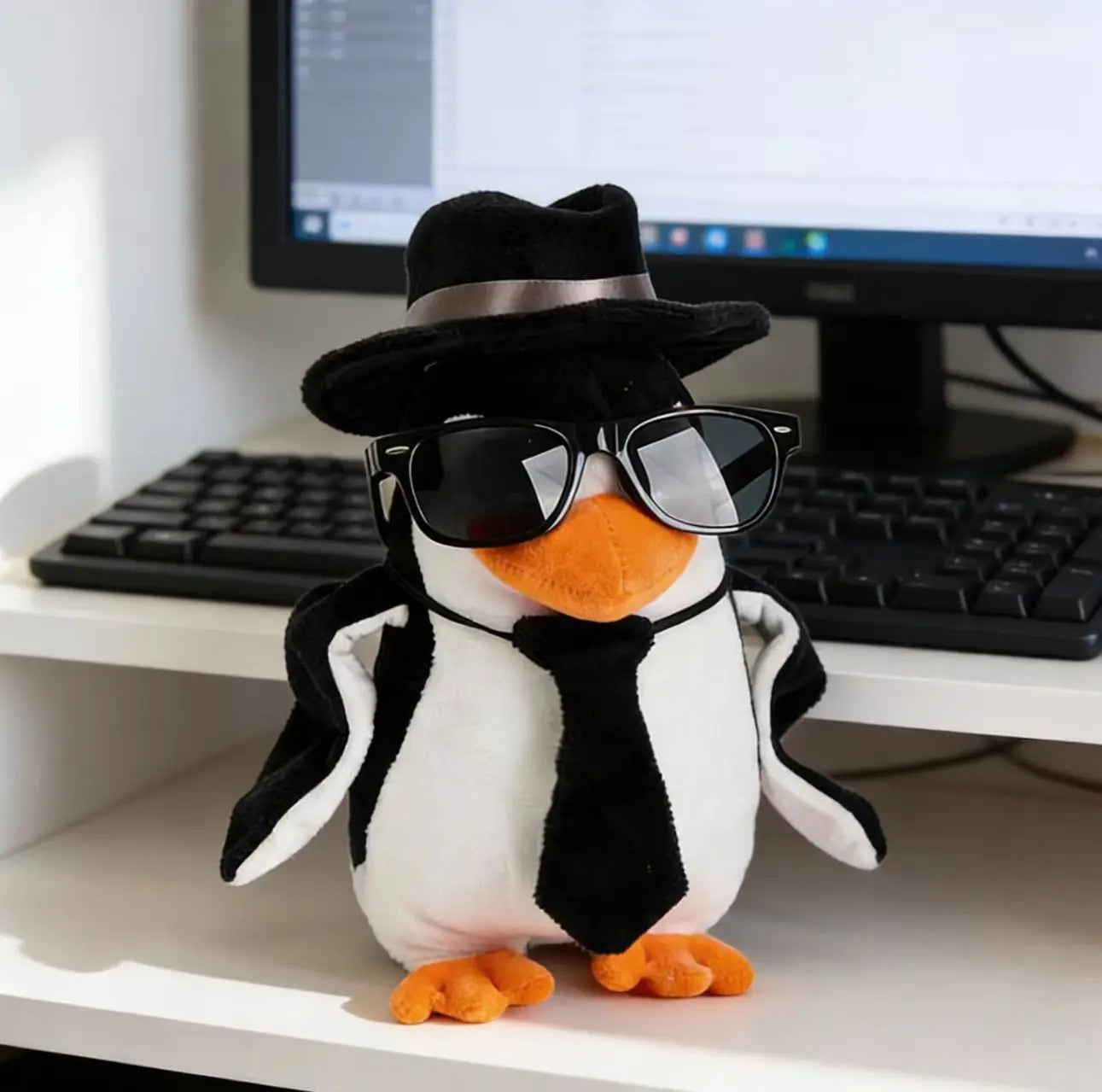 Cute Penguin Plush Toy Soft Stuffed Animal Pillow