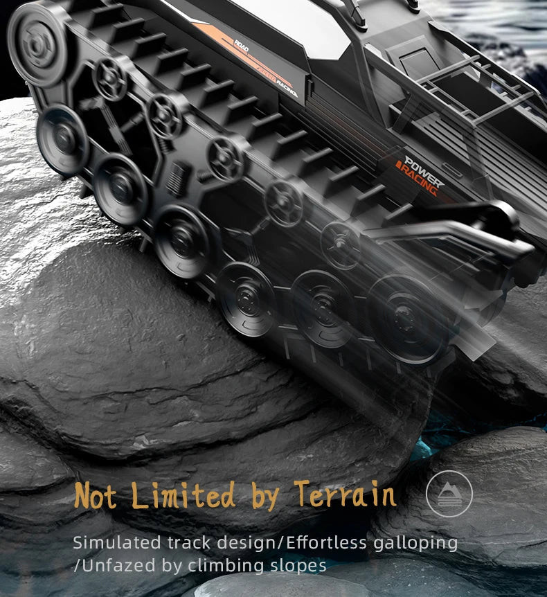 4WD RC Car 2.4G Amphibious 4 Wheel Remote Control Truck Climbing Off Road Waterproof Armored Vehicles 's Toys