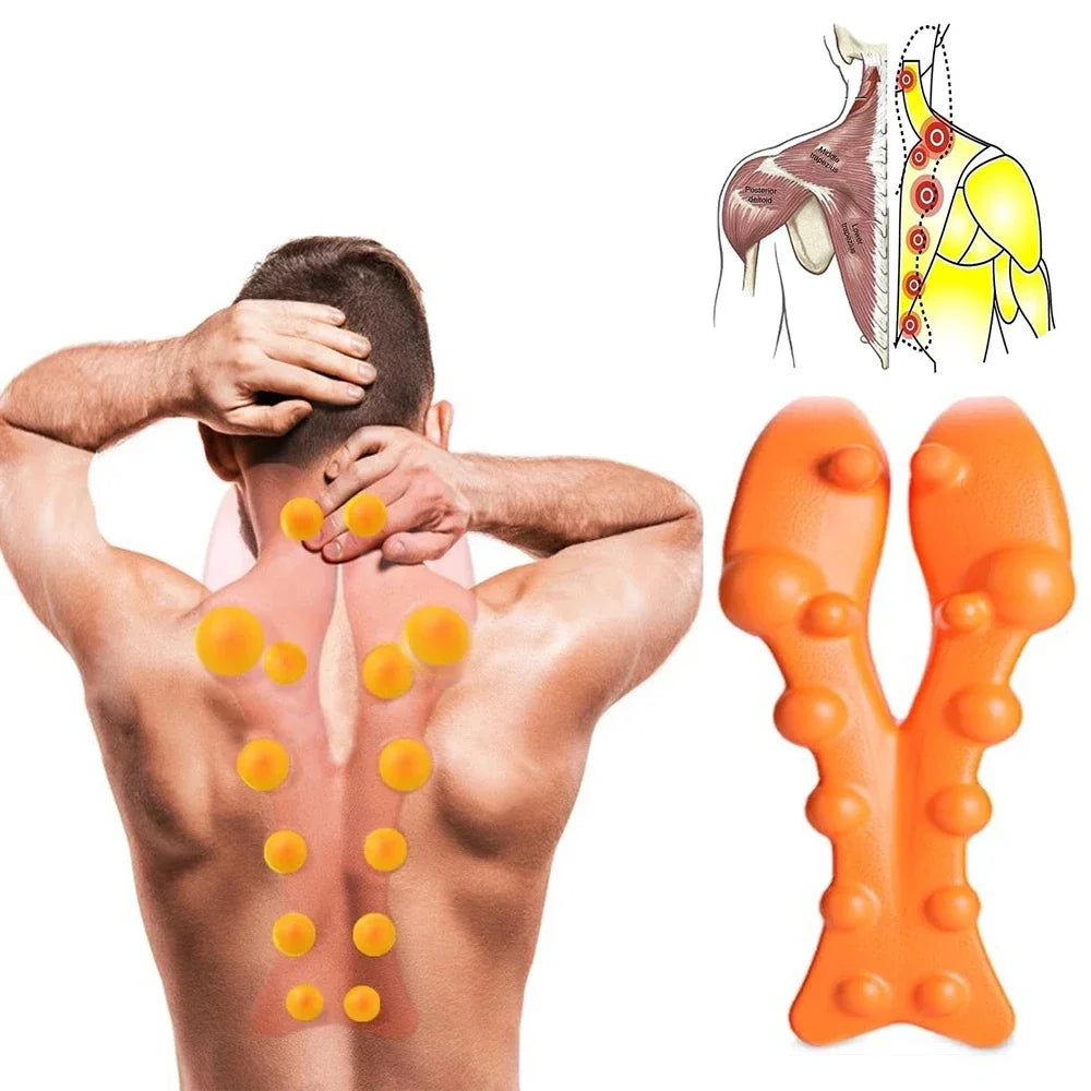 Cervical Traction Device Pillow Neck Stretcher Equipment for TMJ Neck Pain Relief Neck and Shoulder Relaxer