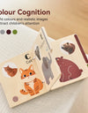 0-36 Month Baby Early Learning Toy Wooden Animals Book Parent-child Interactive Education Toy Montessori Toys Gifts For Newborns