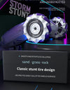 RC Stunt Car With Music Lights Double Remote Control 360° Degree Rotation Off Road Kids Rc Drift Car Toy