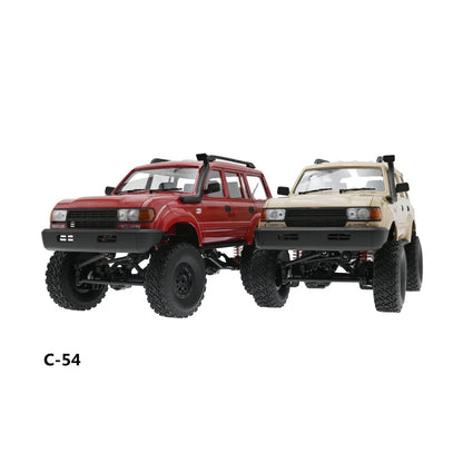 WPL C54-1 RC CAR Full scale Off-road Climbing Control Full Size Electric Car C54 WPL Truck Children's Toy Gift