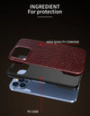 for Magsafe Case for iPhone 15 16 Pro Max Promax 16Pro 15Pro Natural Cowhide Leather Magnetic Protector Luxury Phone Back Cover