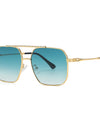 Men Square Sunglasses for Summer Stylish Gradient Lenses Hip-Hop Street Sports Glasses
