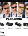 Polarized Photochromic Sunglasses for Men Anti Glare Day and Night Driving Glasses