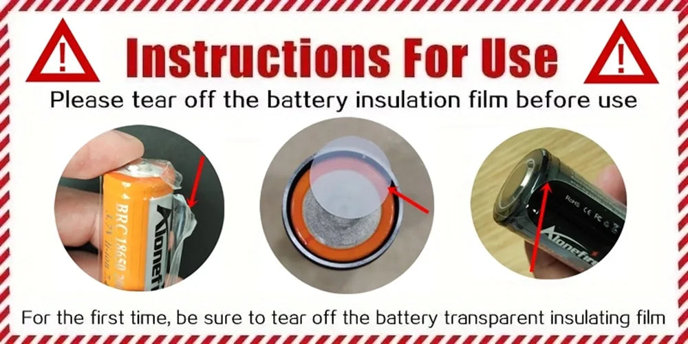 High Bright LED Rechargeable Flashlight