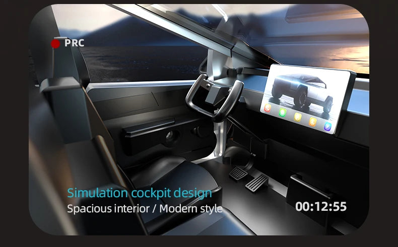 RC Car Alloy Cyber truck Car model Simulation Off-road Vehicle  Camping Equipment Pickup Truck s Toys Boy Gifts