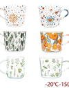 500ml Creative Glass Scale Handgrip Mug Breakfast Milk Coffee Couple Mug Home Tumbler Water Drinkware Fruit Juice Cups