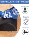 1Pc Foot Rest for Under Desk at Work-Ergonomic Design Foot Stool for Fatigue with Memory Foam,Non Slip Bead,Washable