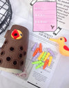 Montessori Educational Toys for Children Woodpecker Catch Worms Toy Toddler Kids Magnetic Games for Babi Development Busy Board