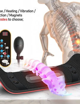 Waist massager lumbar protrusion acupuncture lumbar spine reliever spine lying cushion back stretch lumbar spine corrector