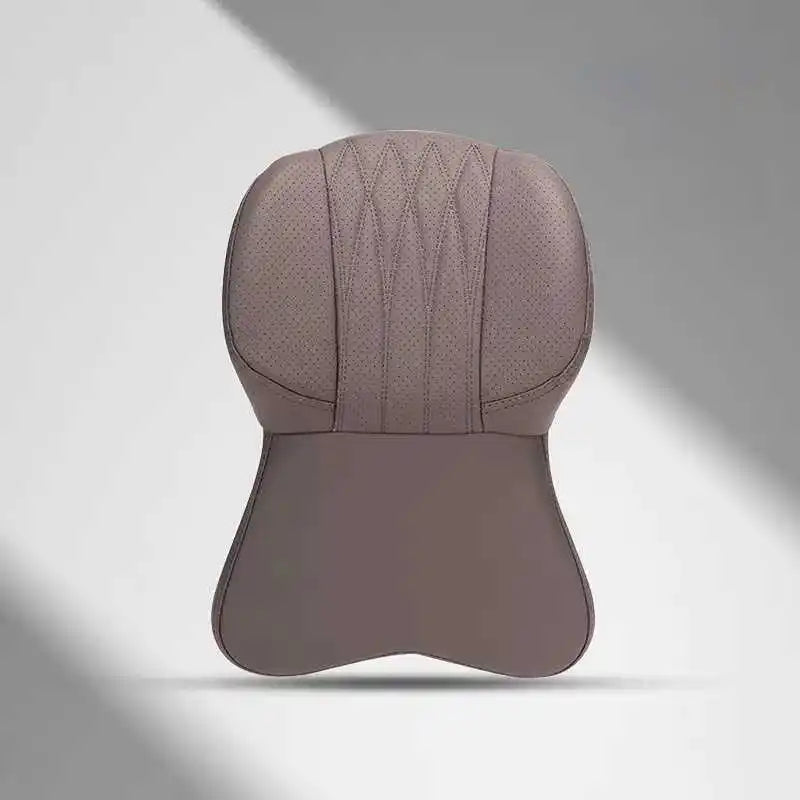 PU Car Lumbar Back Support Headrest Neck Pillow Memory Foam Lumbar Pillow Universal Soft Neck Pillows Cushion Car Supplies