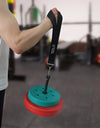 Fitness Arm Wrestling Training Strap Belt Handle Forearm Exerciser Strengthener Power Trainer for Cable Machine and Free Weight