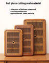 Tea Tray Home Small Solid Wood Pear Wood Dry Soaking Platform Water Storage Tea Set Tea Tray Wooden Tray