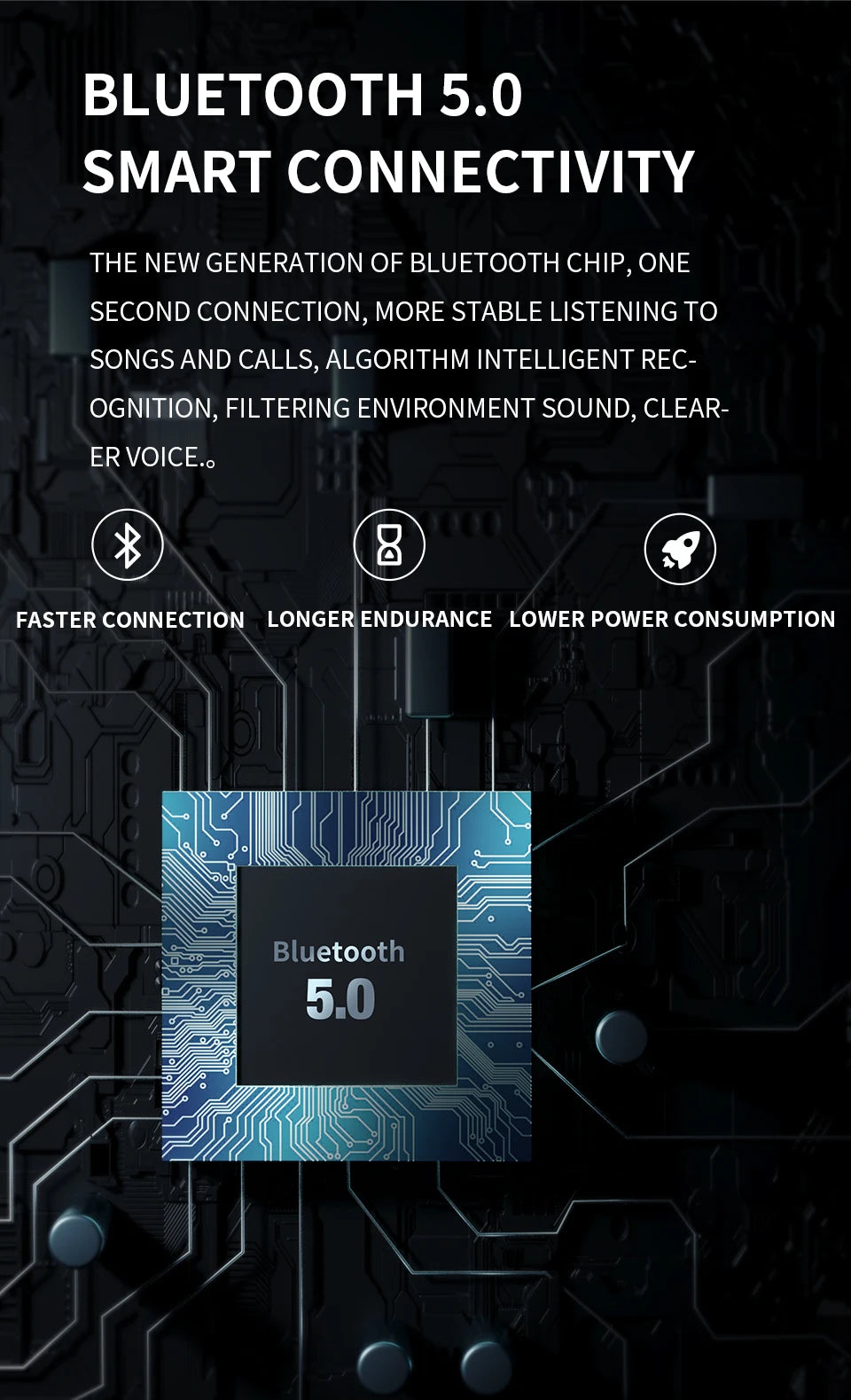 A5X True Bone Conduction Earphone Open Ear Bluetooth Wireless Sport Headphones Waterproof Headset 3D Stereo Sound