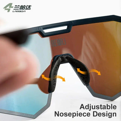 Lameda Outdoor Sports Polarized Cycling Glasses Road Bike Glasses Mountain Bicycle Sunglasses Men Women Cycling Goggles Eyewear