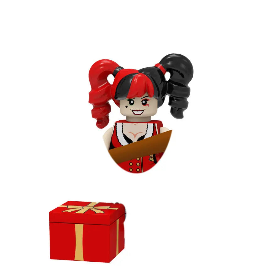 Movie Christmas Halloween Assemble Building Blocks Brick Mini Action Figure Character Figurine Brick Toys Birthday Gift