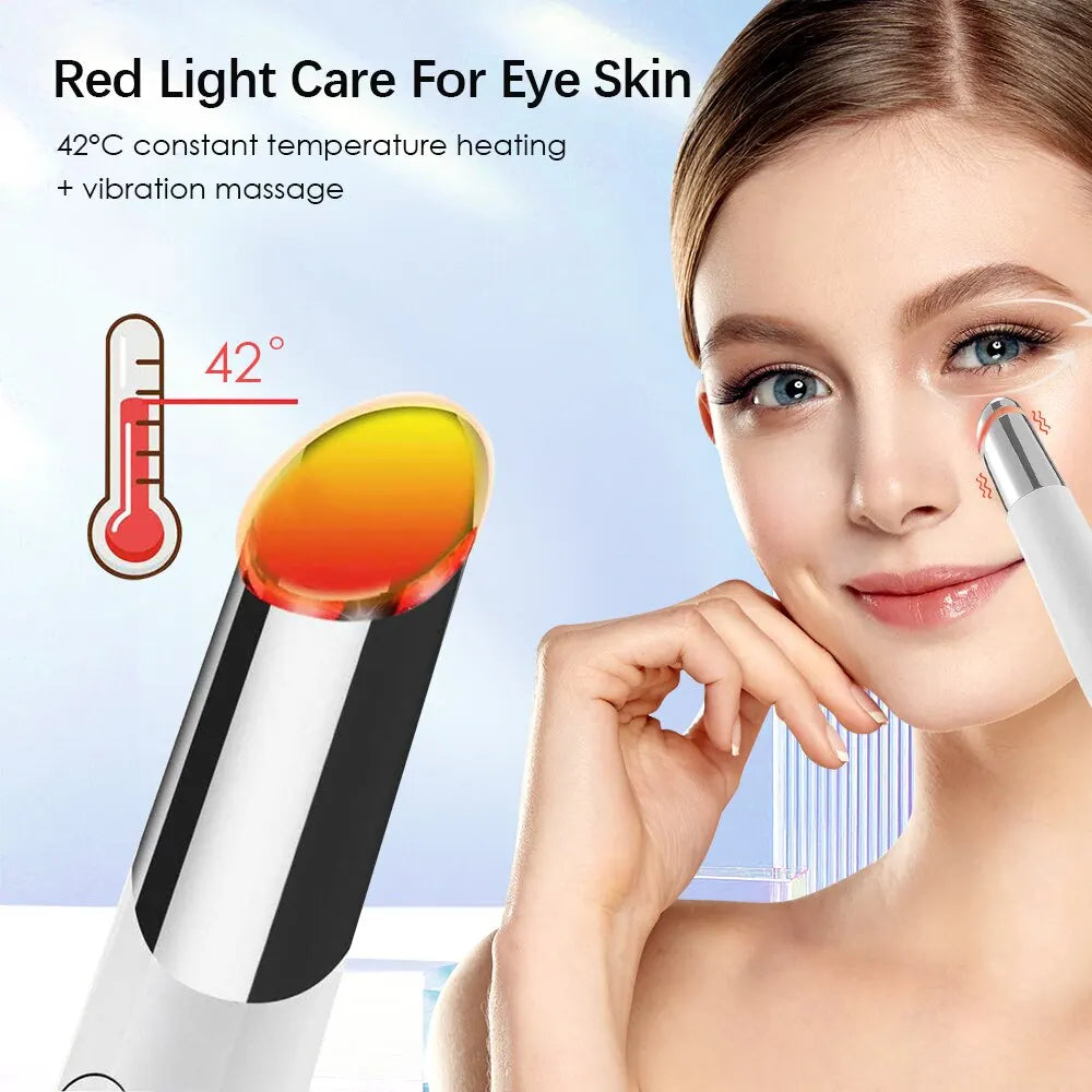 Eye Massager Constant Temperature Heating Vibration Massage Lighten Dark Circles and Eyes Bags Eye Skin Care