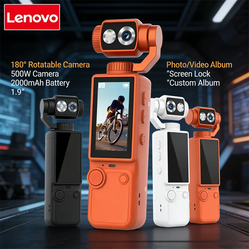 4K HD WiFi Wearable Sports Camera with Touch Screen Night Vision and EIS Stabilization
