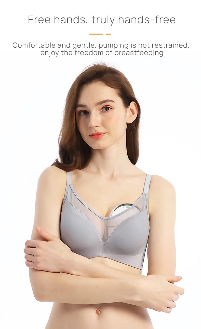 Wearable Electric Model Breast Pump Fully Automatic Portable Hands-free Silent Integrated Breast Pump  Accessories