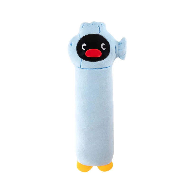 Kawaii Stuffed Doll Arctic Penguin Long Pillow for Girls Sleep Hugging Cuddling Leg Clamping Bed Cushion Anime Kids Birthday