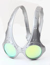 Cycling Glasses Fashion Cycling Personality Glasses Retro Uv Protection Silver Frame Glasses Outdoor Cycling Equipment