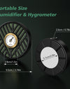 Cigar Humidifier Cigar Humidors Humidifier Round Cigar Humidier Cigar Hygrometer Combo for Cigar Box Keep Cigars Fresh