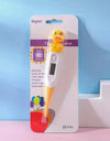 1pc  Cartoon Digital Thermometer Oral Armpit Flexible Tip Waterproof Cute Design Frog Cow Rabbit Bear Duck Rabbit Panda Cow