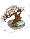 Blocks Eternal Flower Building Bricks Beautiful Sakura Succulent Plant Rose Toys for Children Girls Gifts Kids Present 1660