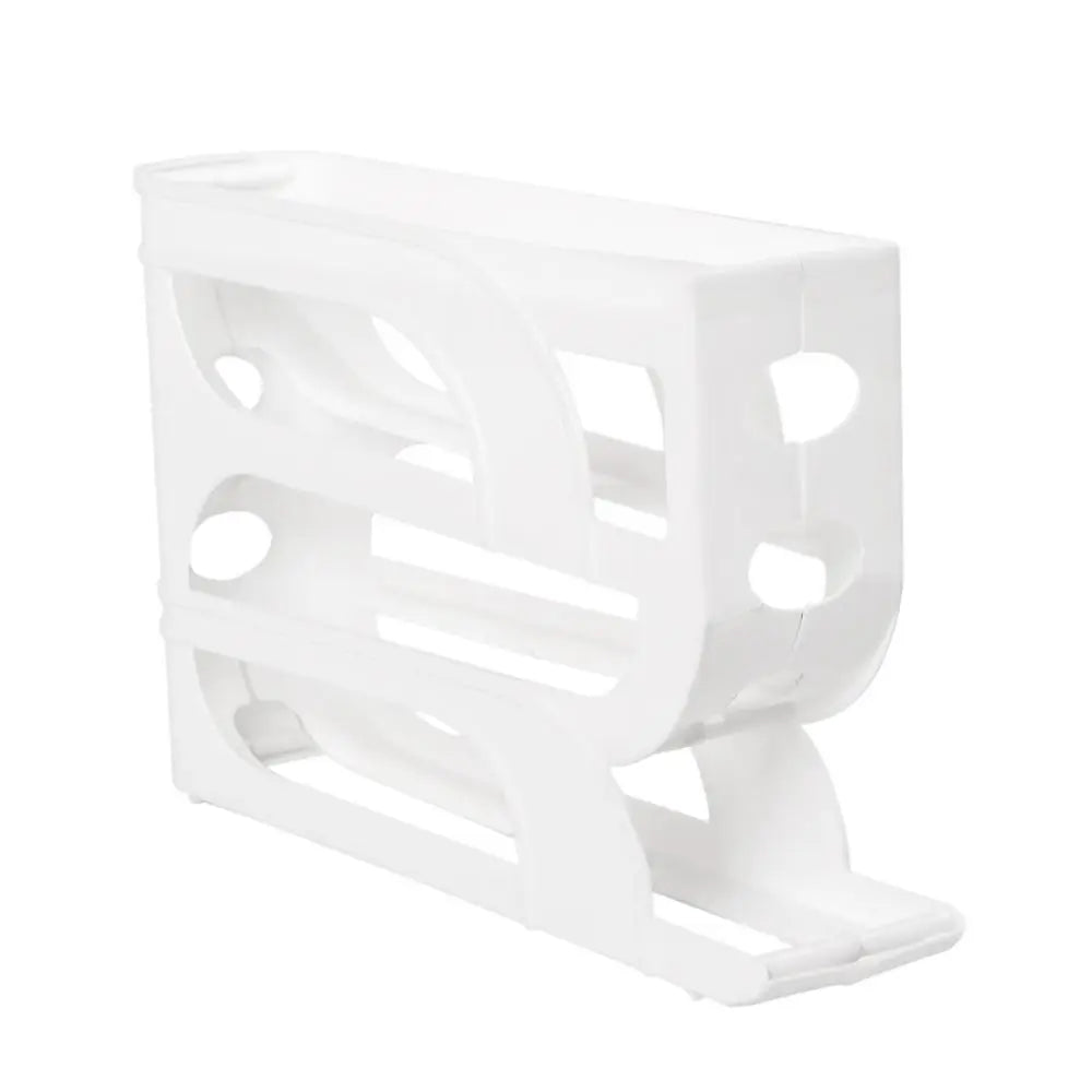 Large Capacity 3/4-Layer Automatic Egg Roller – Space-Saving Refrigerator Egg Storage Box for Kitchen