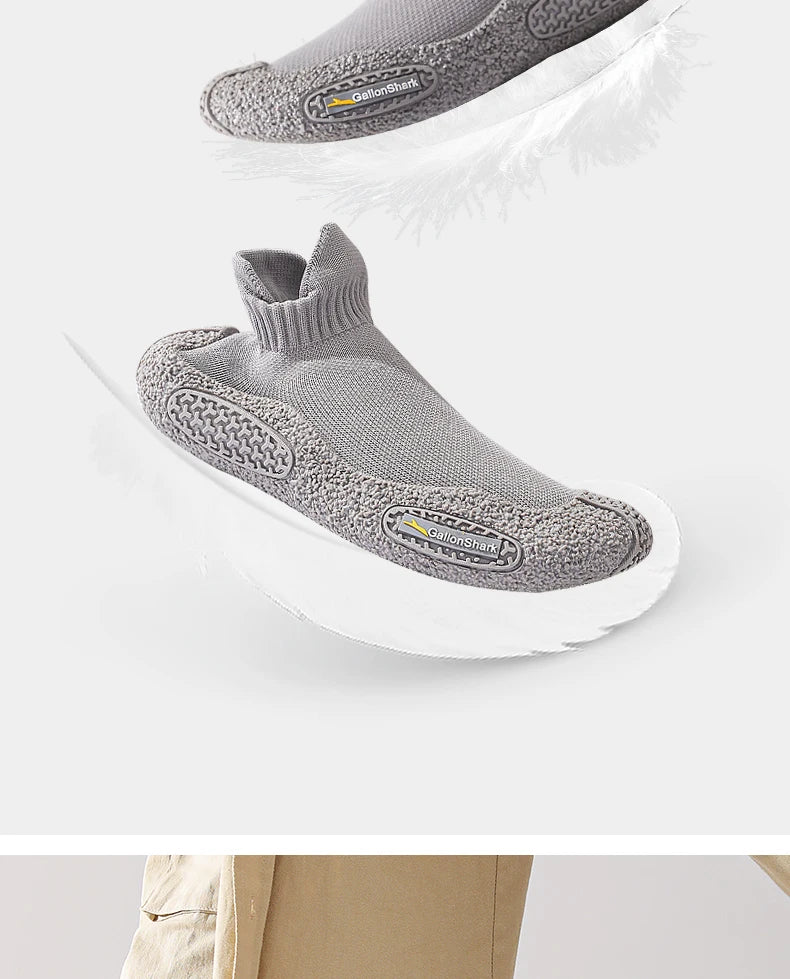 Silent Indoor Sports Shoes and Socks Gym Ultra Lightweight Shock Absorbent Breathable Anti Slip Soft Bottom Yoga