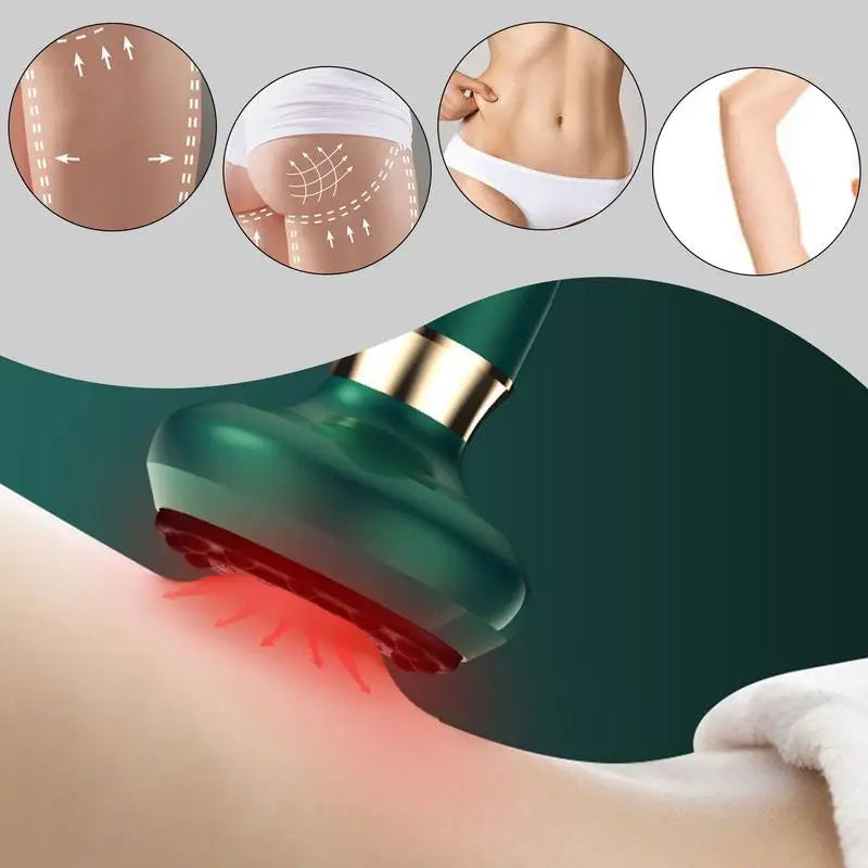 Anti Cellulite Massager Handheld Cellulite Massager Hot Compress Electric Suction Cup Massager For Leg Body Slimming