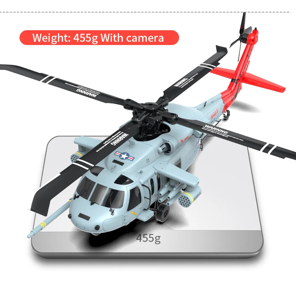 GPS Remote Control Military Helicopter With Smart Return
