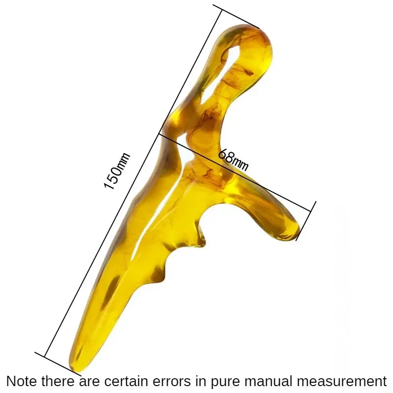 Massager Thumb-shaped Device Muscle Relaxation Unique Back Face Tools Manual Scalp Massagers Merdian Practical Fascia