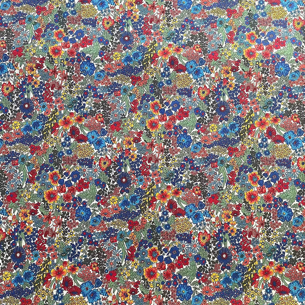100% cotton Margaret Annie 80S Like liberty tana lawn Poplin printing Sewing fabric Making Dress Clothing Handmade DIY Cloth