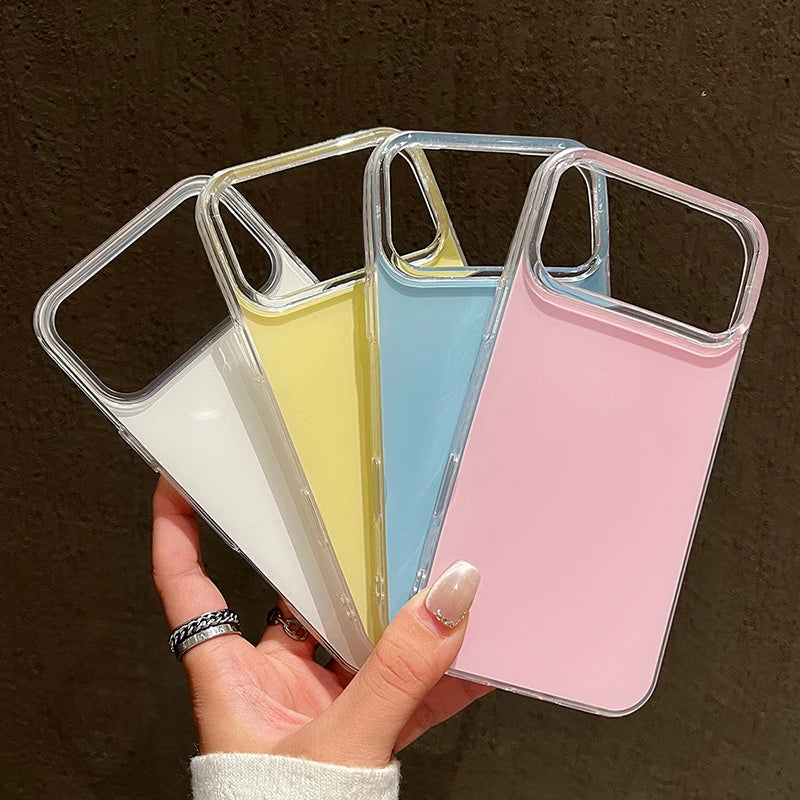 For iPhone 17 Air 17 Pro Max Fashion Candy Shockproof Silicone Phone Case For iPhone 16 15 14 Cover