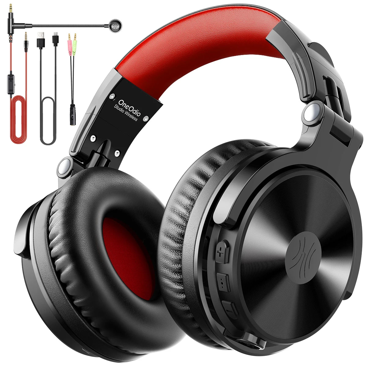 110h Wireless Bluetooth 5.2 Headset + Wired Gaming Headphones 2 in 1 With Microphone For PC PS4 Skype Type C Headphones